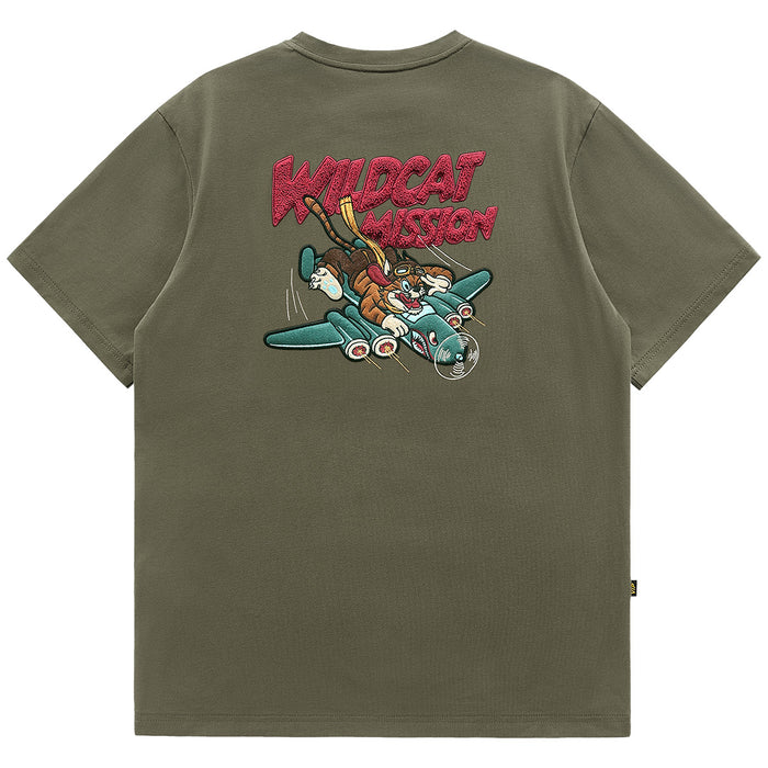 Embroidered Short Sleeve T Shirt For Men