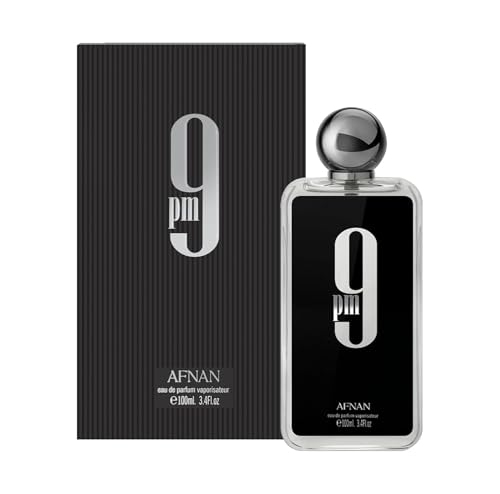 Afnan 9 PM Elixir Unisex Extrait de Parfum, 3.4 Fl. Oz