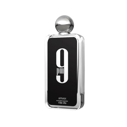 Afnan 9 PM Elixir Unisex Extrait de Parfum, 3.4 Fl. Oz