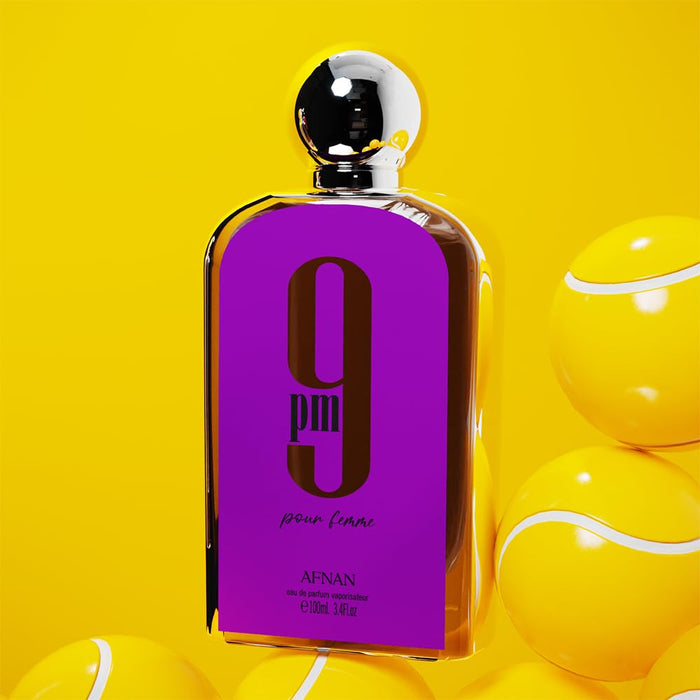 Afnan 9 PM Elixir Unisex Extrait de Parfum, 3.4 Fl. Oz