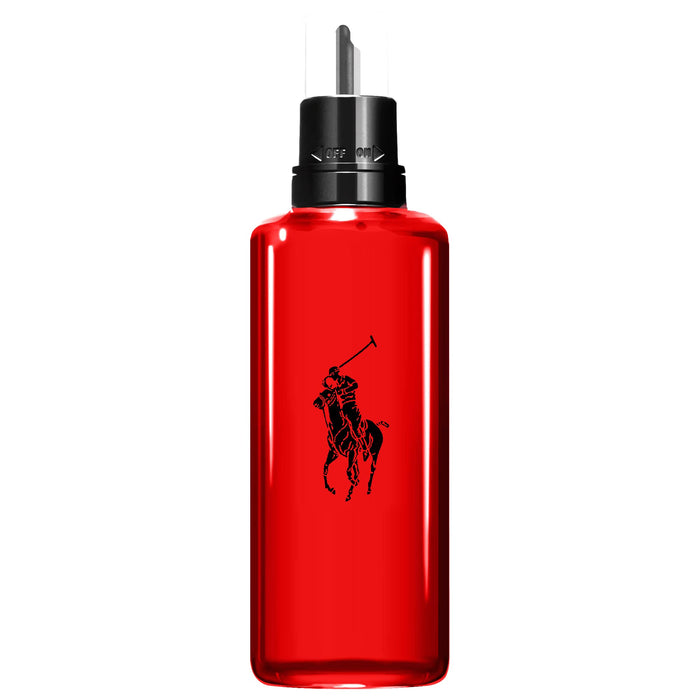Ralph Lauren Fragrances Polo Red - Eau de Toilette - Men's Cologne - Woody & Spicy - With Grapefruit, Saffron, and Redwood - Medium Intensity - 4.2 Fl Oz