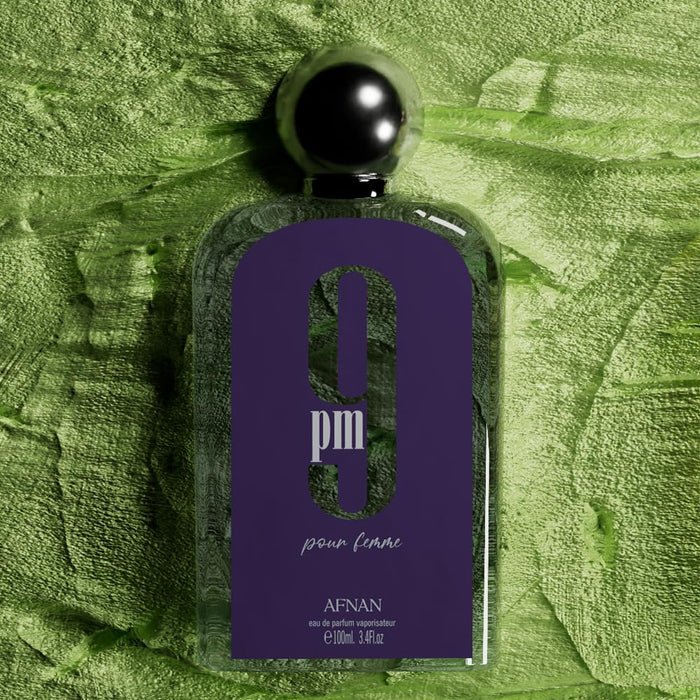 Afnan 9 PM Elixir Unisex Extrait de Parfum, 3.4 Fl. Oz