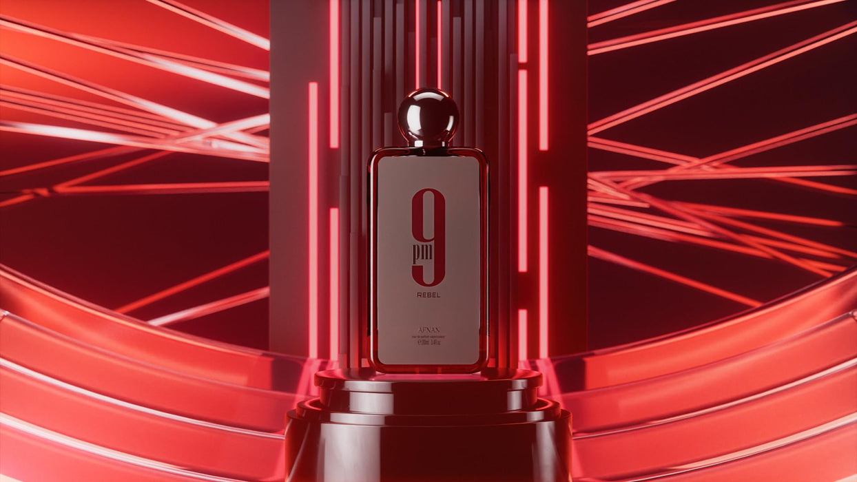 Afnan 9 PM Elixir Unisex Extrait de Parfum, 3.4 Fl. Oz