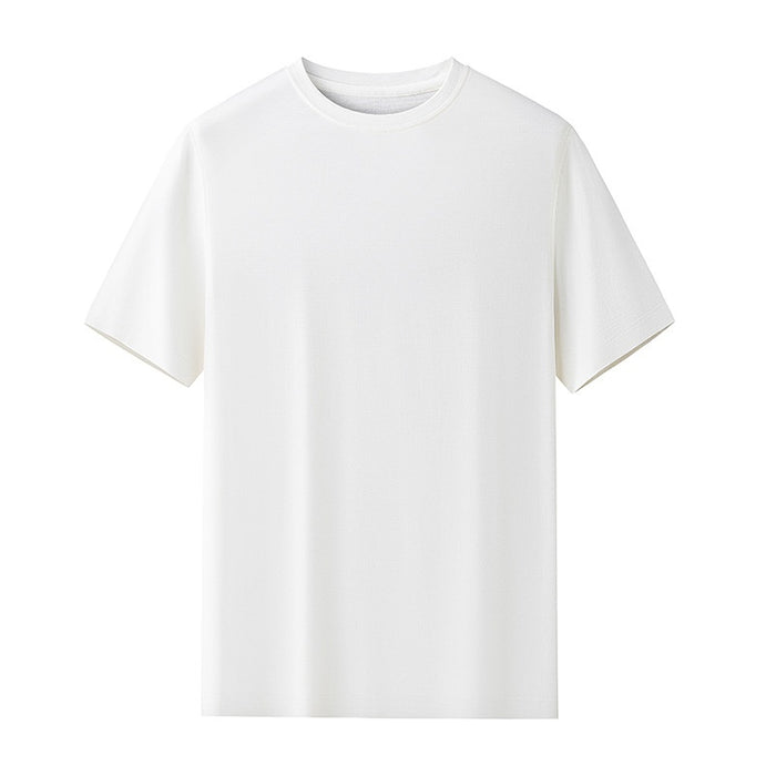Antimicrobial Skin-friendly Machine Washable 100 Pure Merino Wool Men's T-shirt
