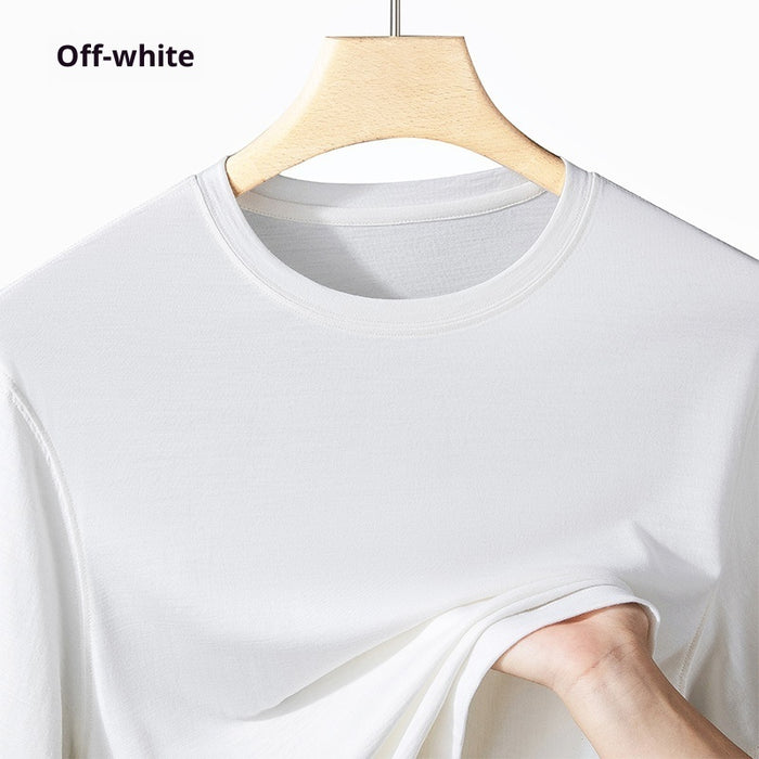 Antimicrobial Skin-friendly Machine Washable 100 Pure Merino Wool Men's T-shirt