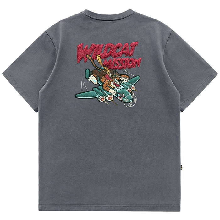 Embroidered Short Sleeve T Shirt For Men